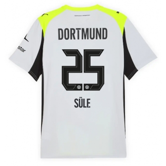 Billige Fotballdrakt Borussia Dortmund Niklas Sule #25 Replika Bortedrakt 2025-26 Kortermet